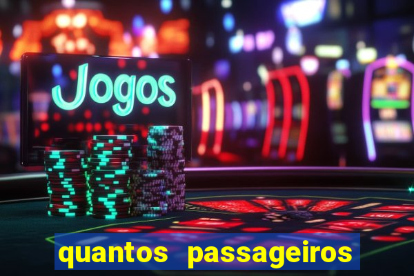 quantos passageiros cabem em um navio de cruzeiro