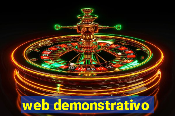 web demonstrativo