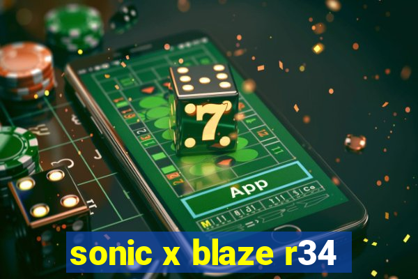 sonic x blaze r34