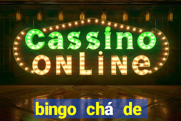 bingo chá de bebê pdf