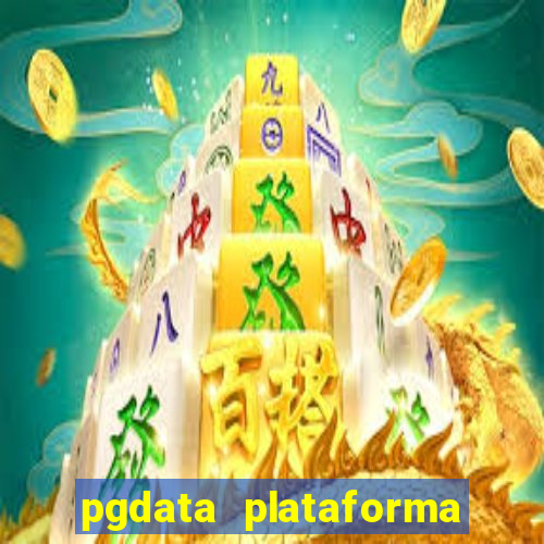 pgdata plataforma de jogos