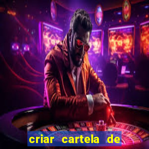 criar cartela de bingo no word