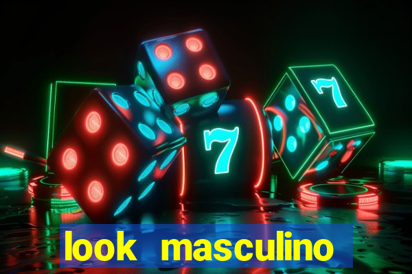 look masculino blazer cinza