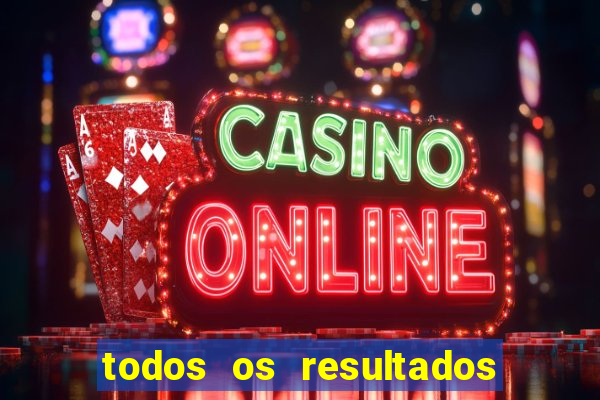 todos os resultados da lotomania