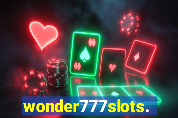 wonder777slots.com