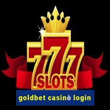 goldbet casinò login