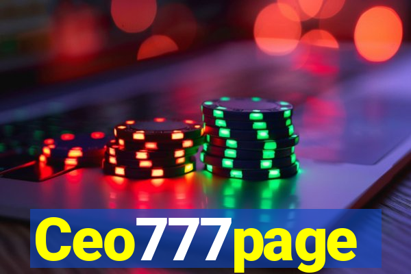Ceo777page
