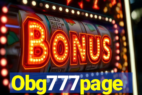 Obg777page