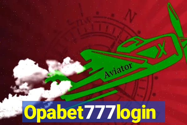 Opabet777login