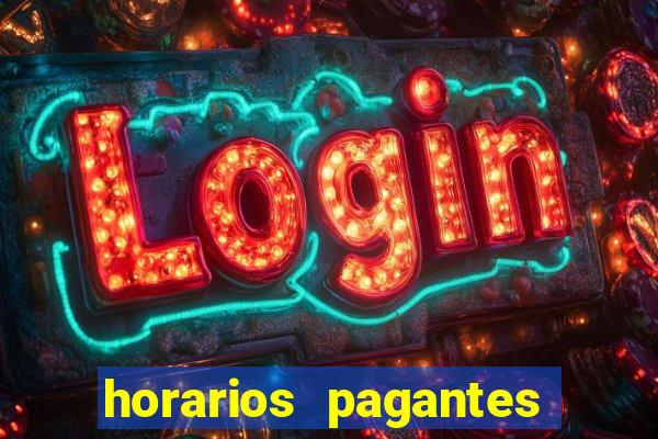 horarios pagantes do fortune rabbit