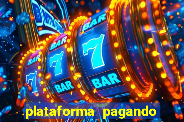 plataforma pagando no cadastro