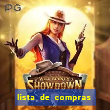 lista de compras supermercado completa para imprimir lista de compras supermercado para