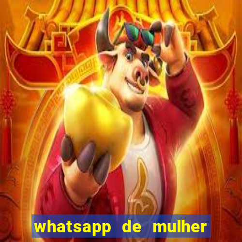 whatsapp de mulher de programa