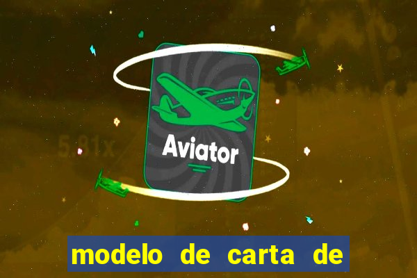 modelo de carta de cancelamento de plano de saúde
