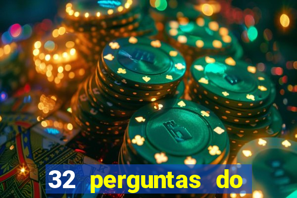 32 perguntas do livro do destino
