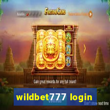 wildbet777 login