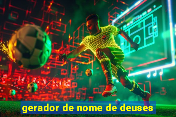 gerador de nome de deuses