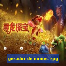 gerador de nomes rpg