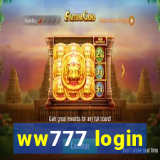 ww777 login