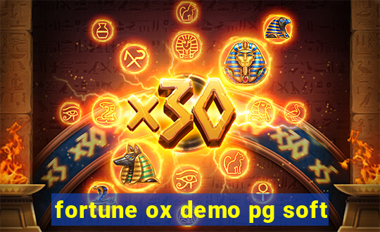 fortune ox demo pg soft