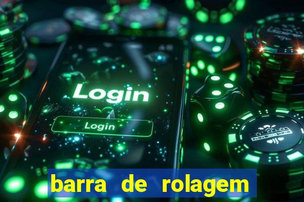 barra de rolagem descendo sozinha win10