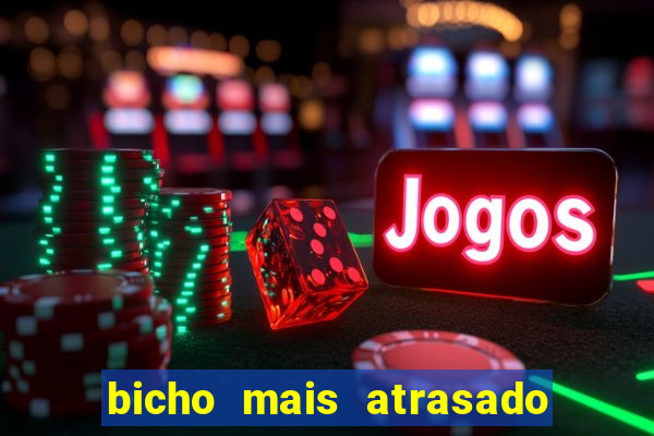 bicho mais atrasado na bahia