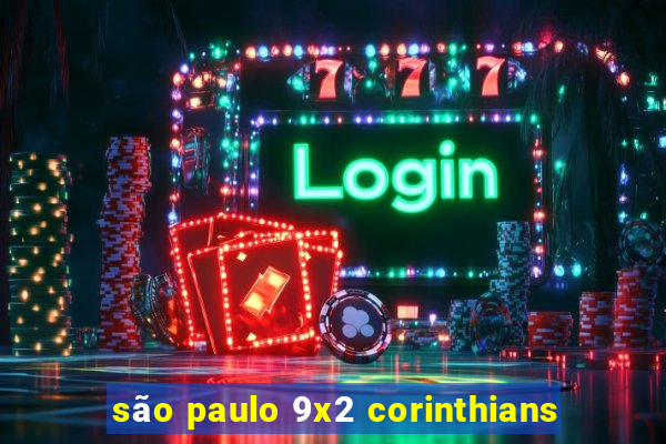 são paulo 9x2 corinthians