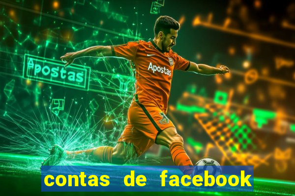 contas de facebook abandonadas com senha e email