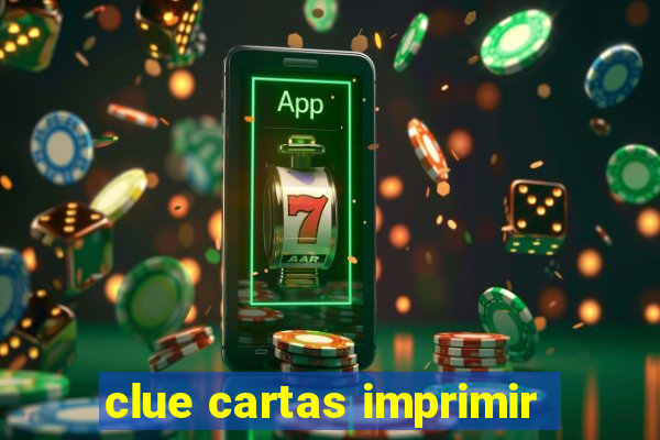 clue cartas imprimir