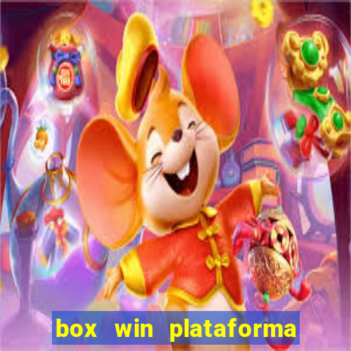 box win plataforma de jogos