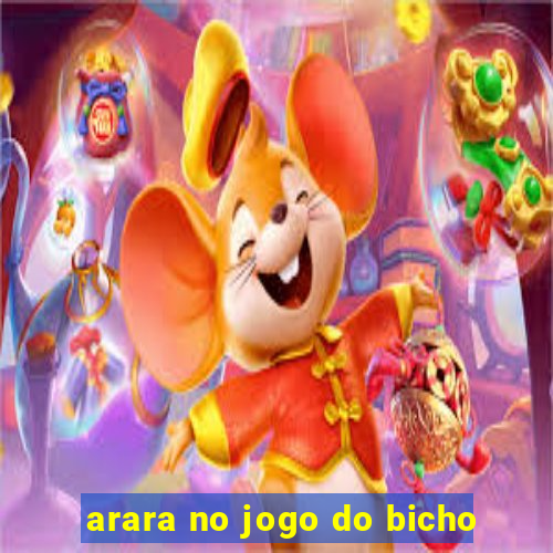 arara no jogo do bicho