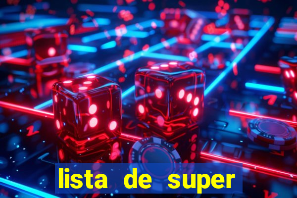 lista de super herois de a a z