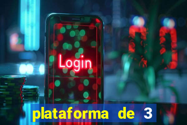 plataforma de 3 reais link