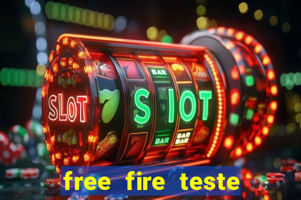 free fire teste grátis jogar agora