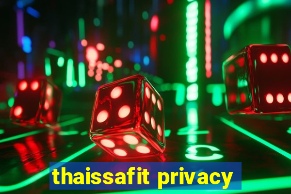 thaissafit privacy