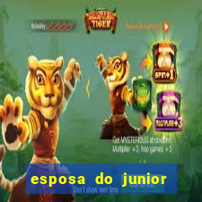 esposa do junior ex jogador do flamengo