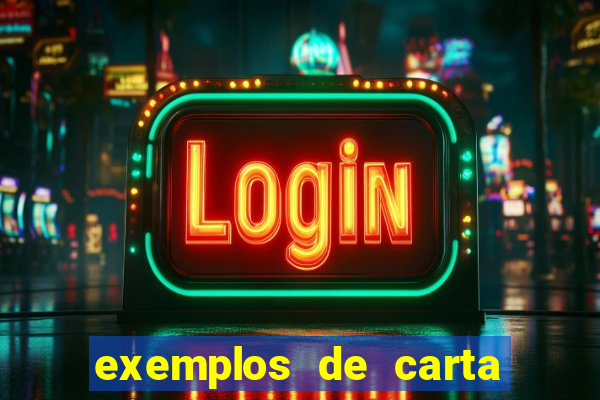 exemplos de carta do leitor