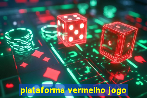 plataforma vermelho jogo