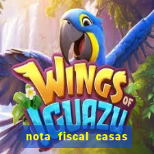 nota fiscal casas bahia 2 via
