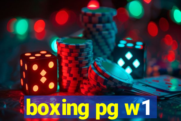 boxing pg w1
