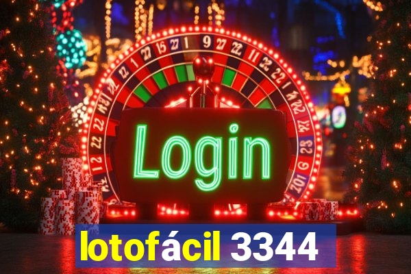 lotofácil 3344