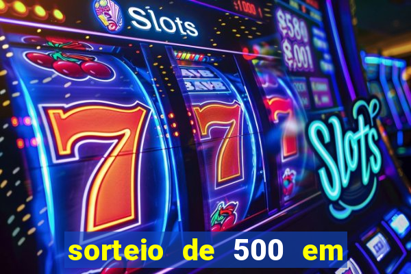 sorteio de 500 em cash toda segunda feira novibet como funciona