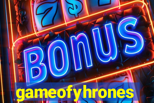 gameofyhrones