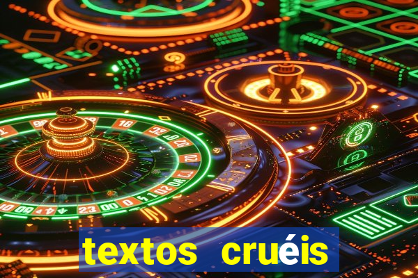 textos cruéis demais para serem lidos rapidamente pdf