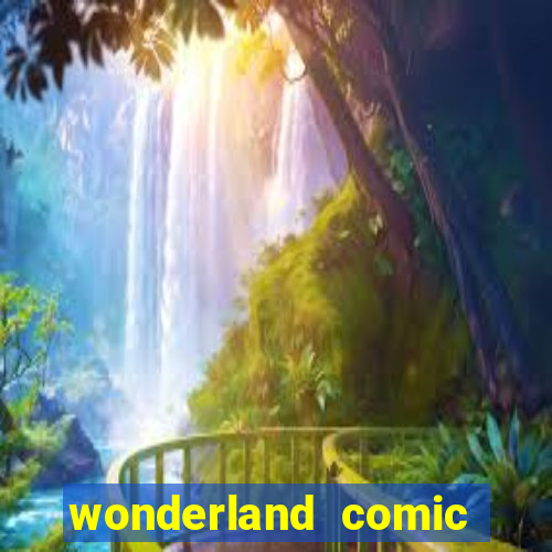 wonderland comic studio alphabet
